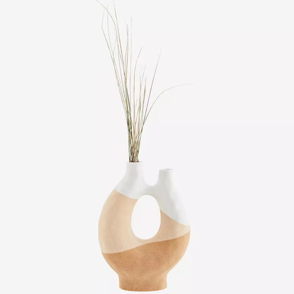 STONEWARE Vase mit 2 Öffnungen | MADAM STOLTZ