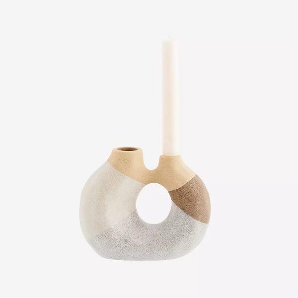 DOUBLE Stoneware Vase | MADAM STOLTZ