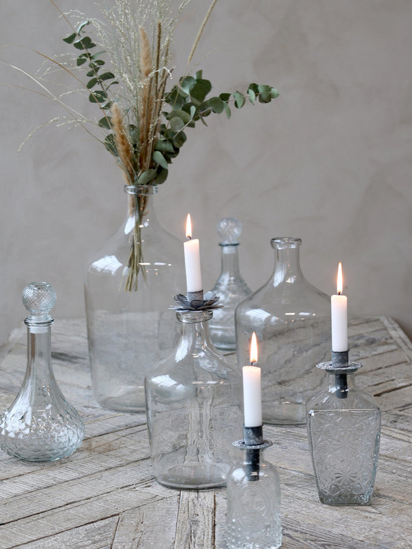 FLOWER Kerzenhalter für Flaschen | CHIC ANTIQUE