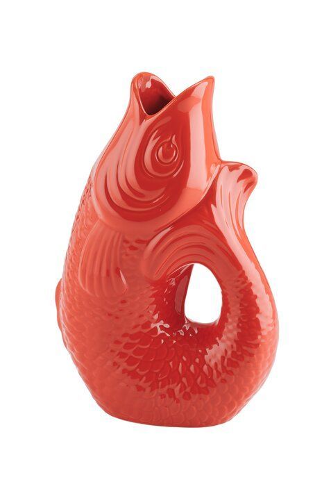 MONSIEUR CARAFON coral red, Vase Größe XS