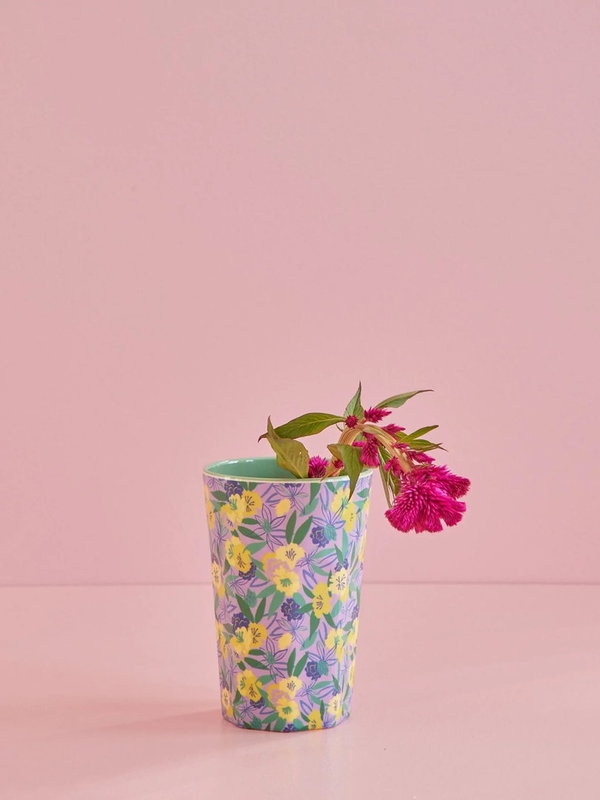 FANCY PANSY, Melamin Cup, tall | RICE Everyday Magic