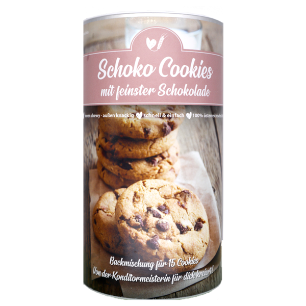 Schoko Cookies, Backmischung | BAKE AFFAIR