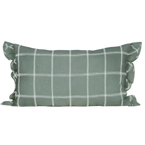 ALMA grün | Kissenbezug 40x60 cm