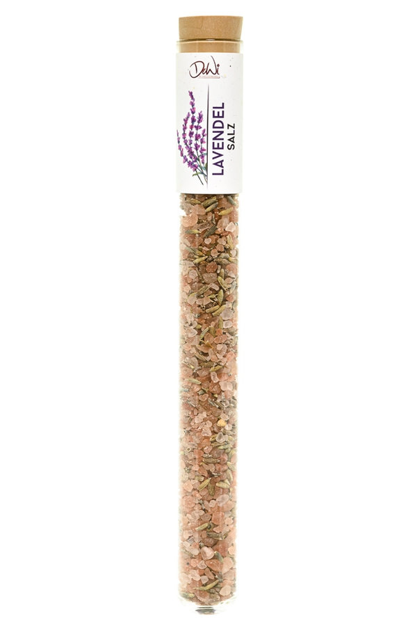 Lavendel Salz | Spice Tube XL Glas